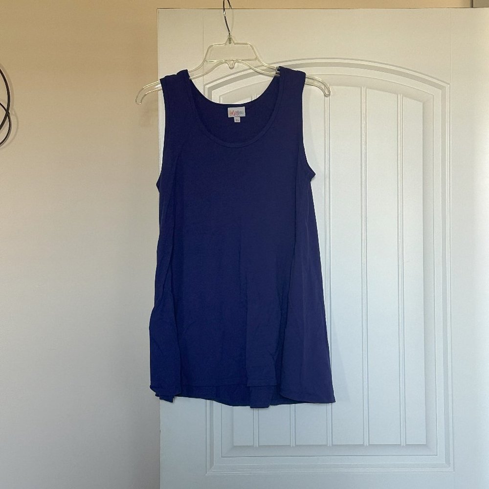 LuLaRoe Kristina tank size XS Blurple